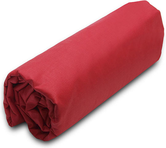 Sunshine Menta 152 Μονό 100x200+20εκ. με Λάστιχο Red