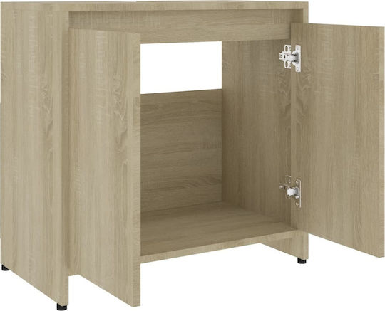 vidaXL Countertop without Sink L60xW33xH58cm Oak
