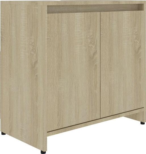 vidaXL Countertop without Sink L60xW33xH58cm Oak