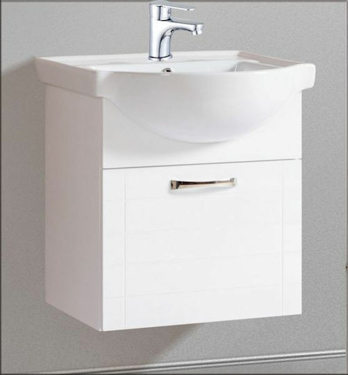 Gloria Scondo-Up Bench without sink L44xW35.5xH49cm White