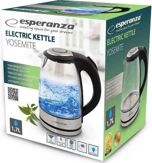 Esperanza Reisekessel 1.7Es 2200W Silber