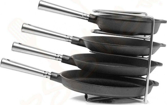 Skeppshult Metallische Basis für Töpfe & Pfannen 19x20x19cm Silber