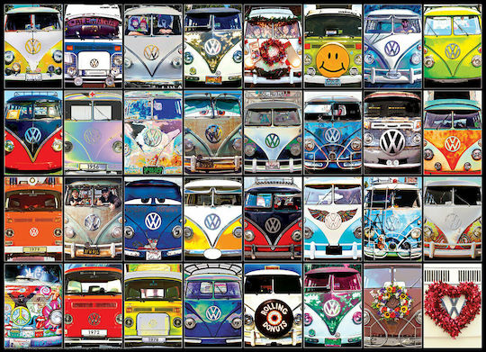 VW Cool Faces Puzzle 2D 1000pcs
