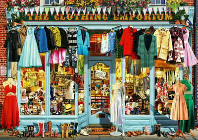 Puzzle The Clothing Emporium 2D 1000 Κομμάτια