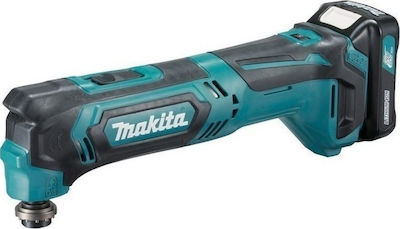 Makita Oszillierend Elektrisches Multifunktionswerkzeug 2x2Ah mit Geschwindigkeitsregelung