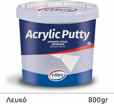 Vitex Acrylic Putty General-Purpose Putty Filler Acrylic / Water White 800gr