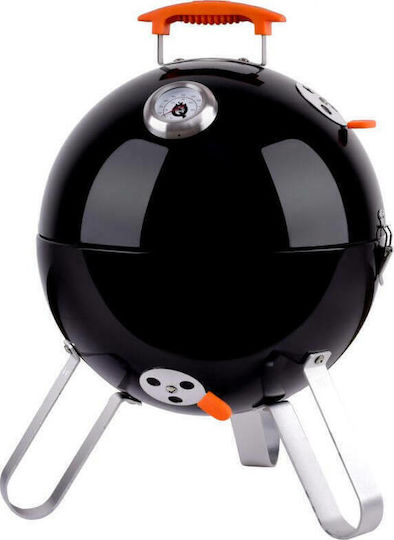 Proq Ranger Elite Ανοξείδωτη Φορητή Ψησταριά Pellet με Θερμόμετρο και Καπνιστήρι 40x40εκ.