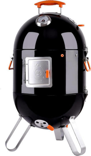 Proq Ranger Elite Ανοξείδωτη Φορητή Ψησταριά Pellet με Θερμόμετρο και Καπνιστήρι 40x40εκ.