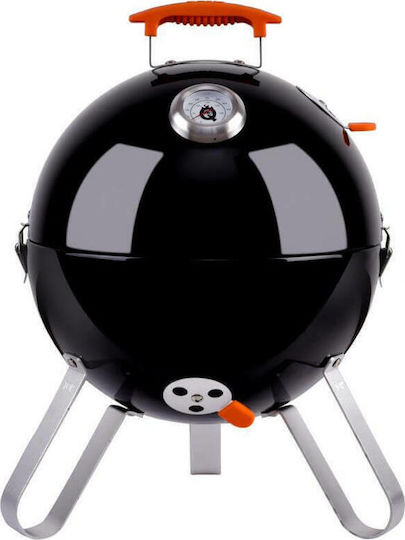 Proq Frontier Elite 2014 Φορητή Ψησταριά Κάρβουνου Kettle με Καπάκι, Θερμόμετρο και Καπνιστήρι 43x43εκ.