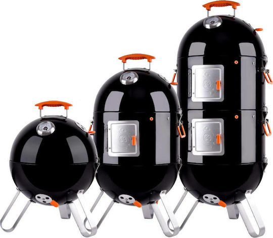 Proq Ranger Elite Ανοξείδωτη Φορητή Ψησταριά Pellet με Θερμόμετρο και Καπνιστήρι 40x40εκ.