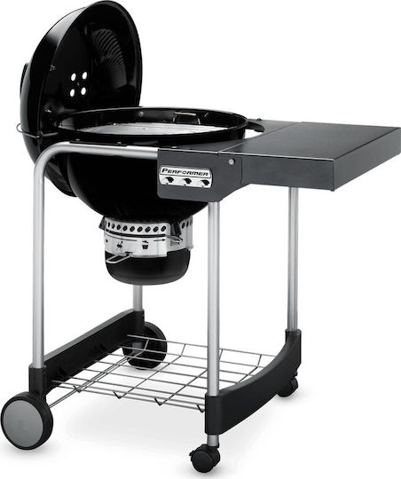 Weber Performer GBS Stainless steel Charcoal Grill Kettle with Lid and Thermometer 57cmx57cm