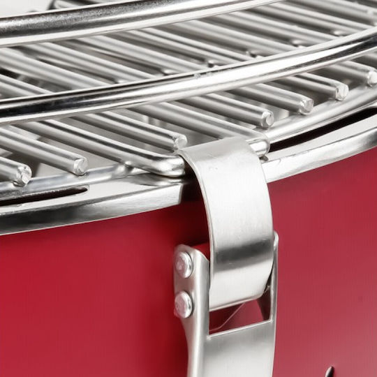 LotusGrill Ανοξείδωτη Φορητή Ψησταριά Κάρβουνου 40.5x40.5εκ.