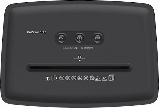 HP Oneshred Cross Cut 15-Sheet Paper Shredder