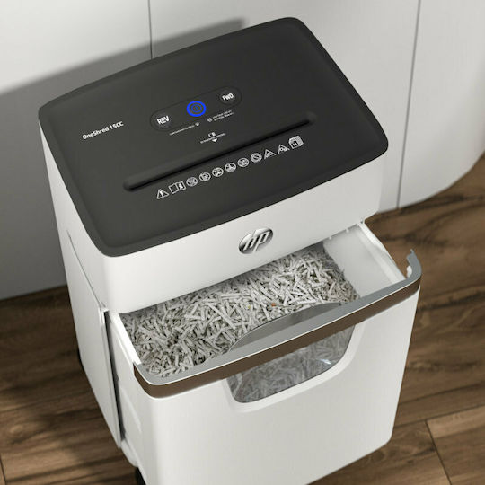 HP Oneshred Cross Cut 15-Sheet Paper Shredder