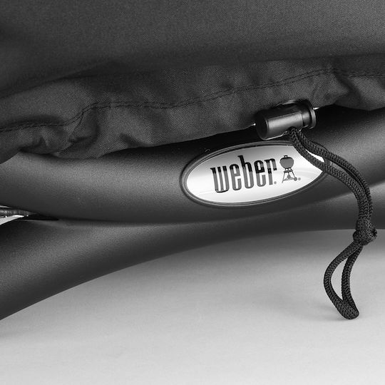 Weber Premium Grill Cover Black Polyester With UV Protection 66.8x43.9x31.5cm