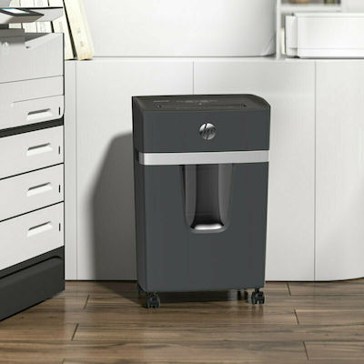 HP Aktevernichter ProShredder 10MC Mikroschnitt 10 Blätter mit Behälter 20Es