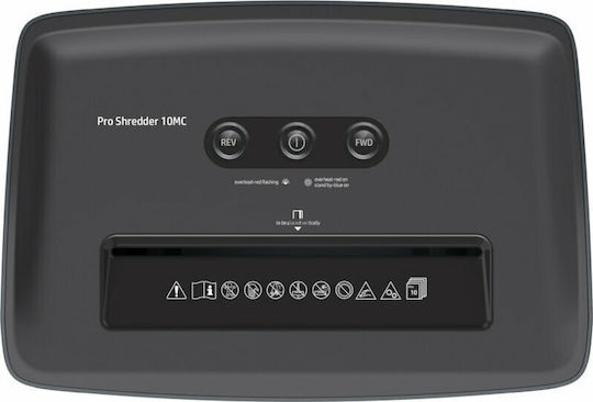 HP Като-изтривач на документи ProShredder 10MC Micro Cut 10 Листа с кошница 20лт