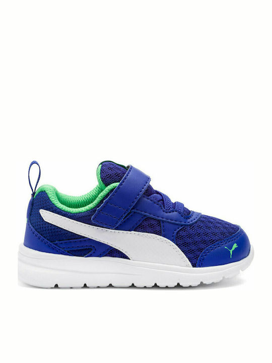 Puma Αthletische Kinderschuhe Laufen Flex Essential Blau