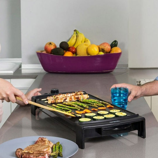 Cecotec Black&Water 2500 Teppanyaki cu Termostat Reglabil 2150W 45x25cm.