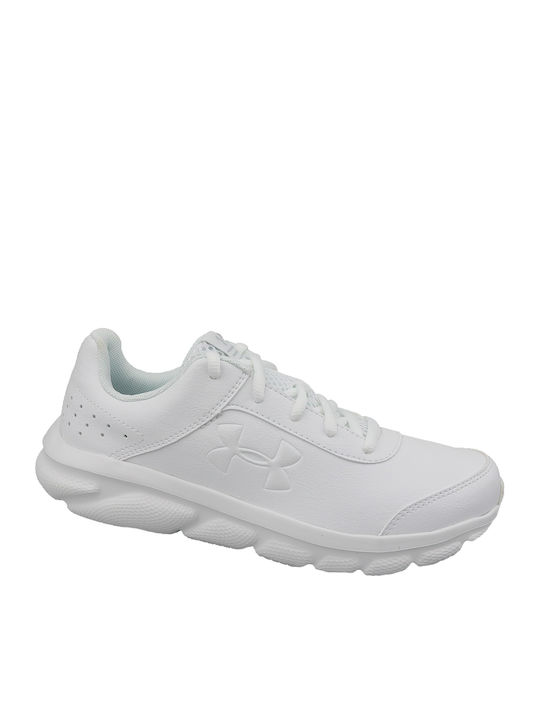 Assert 8 Uniform Kids Sports Shoes Running with Laces White