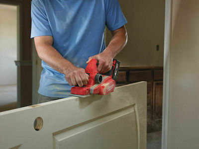 Milwaukee M18 BP-0 Planer 18V Solo with Suction System