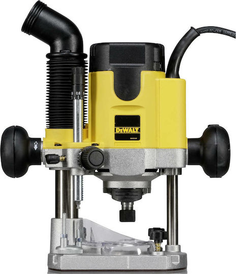 Dewalt -QS Κάθετη Φρέζα 1100W με Ρύθμιση Ταχύτητας και με Σύστημα Αναρρόφησης