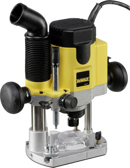 Dewalt -QS Κάθετη Φρέζα 1100W με Ρύθμιση Ταχύτητας και με Σύστημα Αναρρόφησης