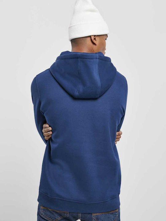 Starter ST050 Men's Sweatshirt with Hood and Pockets Blue Night ST050-02782