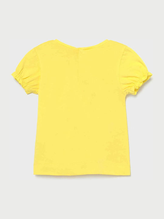 Mayoral Kids Blouse Short Sleeve Yellow