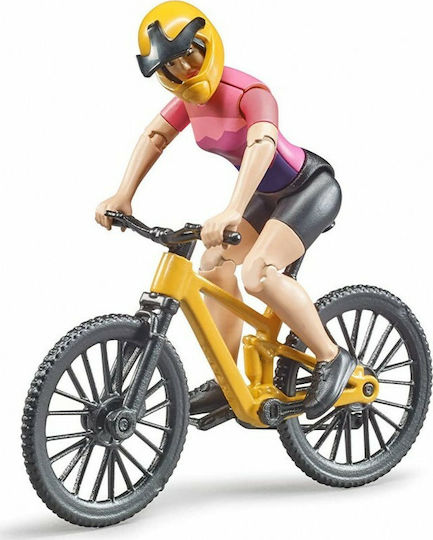Bruder Mountain Bike with Female Cyclist