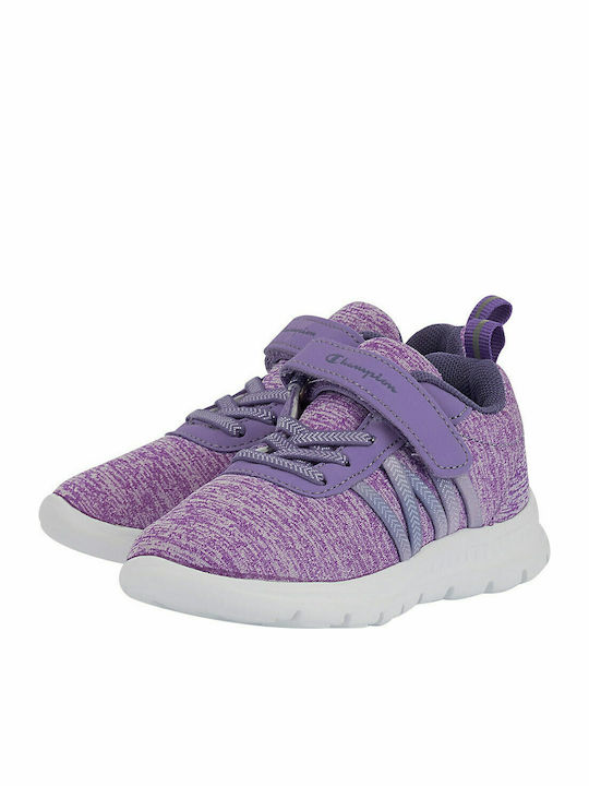 Softy G TD Αθλητικά Παιδικά Παπούτσια Running με Σκρατς Λιλά