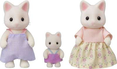 Epoch Toys Miniature Toy Floral Cat Family Sylvanian Families for 3+ Years (Various Designs/Assortments of Designs) 1pc