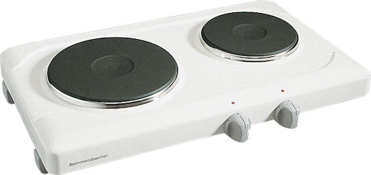 Rommelsbacher THS 2590 Печки за плот Емайл Двойна Бял