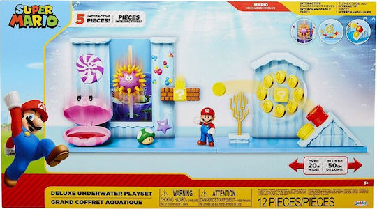 Jakks Pacific Super Mario Deluxe Underwater Playset for 3+ Years (Miscellaneous Designs)