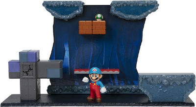 Jakks Pacific Miniature Toy Super Mario Deluxe Underground Playset for 3+ Years (Various Designs/Assortments of Designs) 1pc 40427