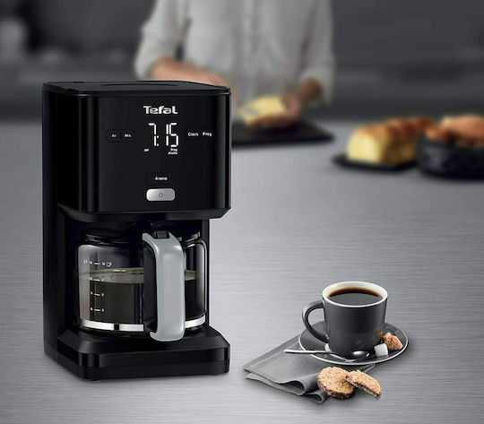 Tefal Programabilă Mașină de cafea cu filtru 1000W Negru