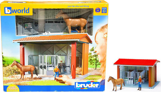 Bruder Horse Stable with Figure για 5+ Ετών