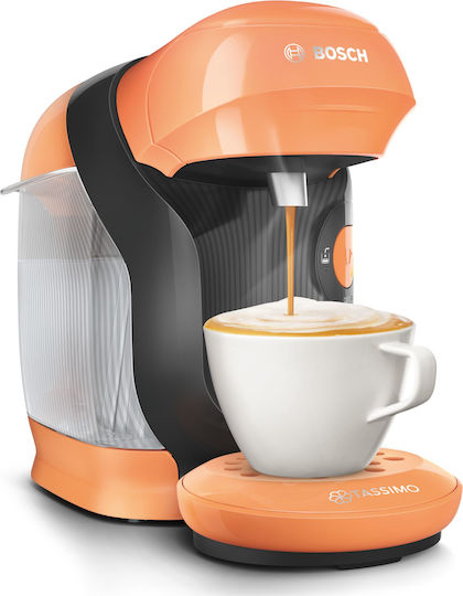 Bosch Style Pod Coffee Machine Tassimo Pressure 3.3bar Apricot