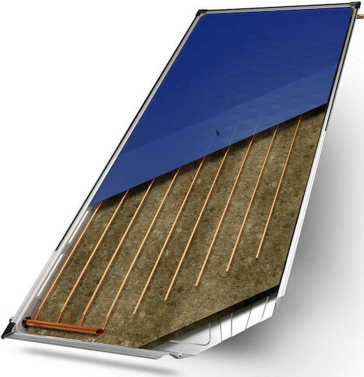 Full Plate Navi Ηλιακός Θερμοσίφωνας 200 λίτρων Glass Τριπλής Ενέργειας με 4.1τ.μ. Συλλέκτη