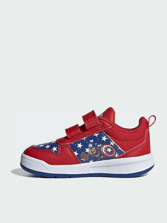 Tensaur Kids Sneakers with Hoop & Loop Closure Red