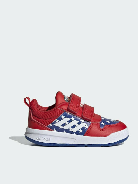 Tensaur Kids Sneakers with Hoop & Loop Closure Red