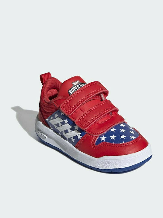 Tensaur Kids Sneakers with Hoop & Loop Closure Red