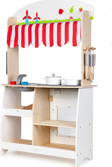 Ecotoys Wooden Kids Kitchen for 3+ Years 101 cm