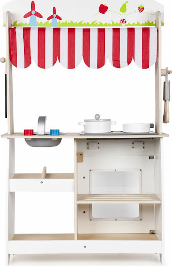 Ecotoys Wooden Kids Kitchen for 3+ Years 101 cm
