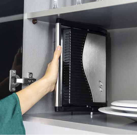 Cecotec Rock’Ngrill 750 Full Open Τοστιέρα Γκριλιέρα 750W Μαύρη