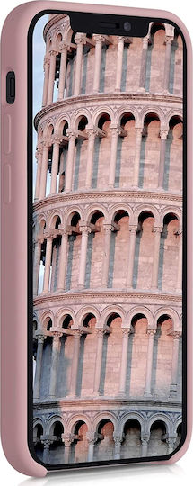 KWmobile Soft Flexible Rubber Back Cover Σιλικόνης Ροζ (iPhone 12 mini)