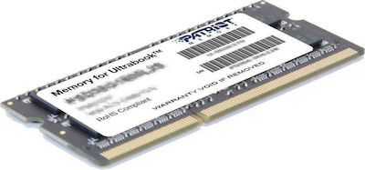 Patriot 4GB DDR3 RAM mit Geschwindigkeit 1600 für Laptop