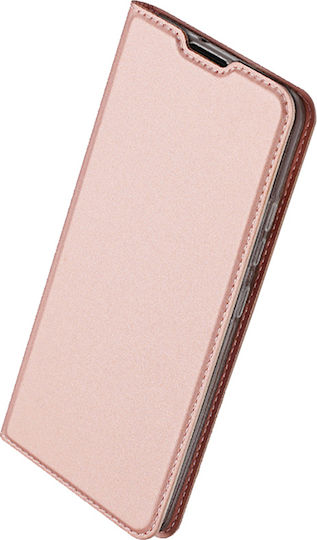 Dux Ducis Skin Pro Book Δερματίνης Ροζ Χρυσό (Realme 7)