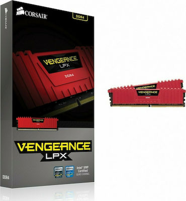 Corsair Vengeance LPX 16GB DDR4 RAM mit 2 Modulen (2x8GB) und Geschwindigkeit 2400 für Schreibtisch