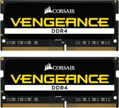 Corsair Vengeance 16GB DDR4 RAM cu 2 module (2x8GB) și Viteză 3200 pentru Laptop